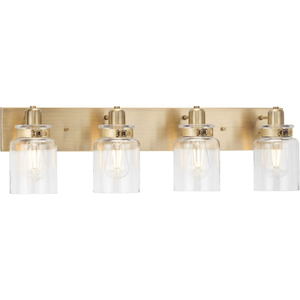 PP300048163 Calhoun 4 or More Bulb Bathroom Lighting - Vintage Brass