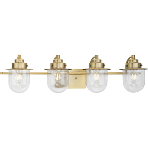 PP300437163 Northlake 4 or More Bulb Bathroom Lighting - Vintage Brass