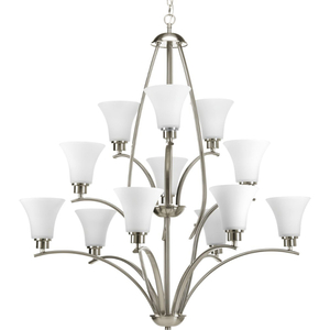 PP449709 Joy Mid Sized Chandelier Chandelier - Brushed Nickel