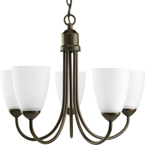 PP444120 Gather Mid Sized Chandelier Chandelier - Antique Bronze