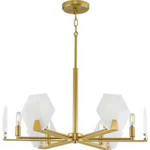 PP400216109 Rae Mid Sized Chandelier Chandelier - Brushed Bronze