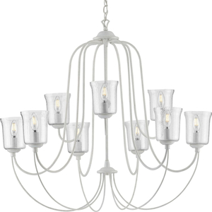 PP400196151 Bowman Large Foyer Chandelier Chandelier - Cottage White