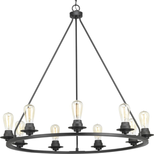 PP400016143 Debut Mid Sized Chandelier Chandelier - Graphite PP400016143 Debut Mid Sized Chandelier Chandelier - Graphite