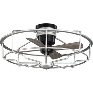 PP250006141 Loring Small Fans (up to 38'') Ceiling Fan - Galvanized Finish