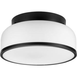 PP35025531M Parkhurst Flush Mount Ceiling Light - Matte Black