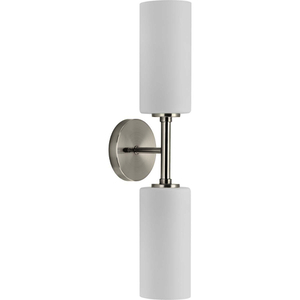 PP710116009 Cofield 2 Bulb Bathroom Lighting - Brushed Nickel