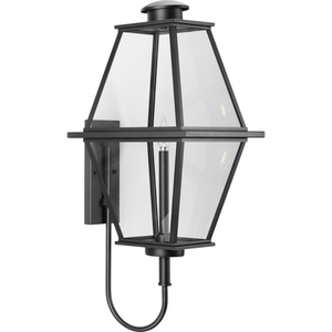 PP560349031 Bradshaw Entrance Outdoor Wall Light - Textured Black