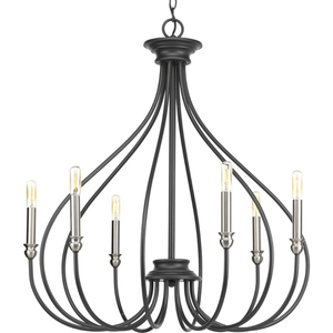 PP400030143 Whisp Mid Sized Chandelier Chandelier - Graphite