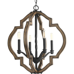 PP476671 Spicewood Entrance / Foyer Pendant Light - Gilded Iron