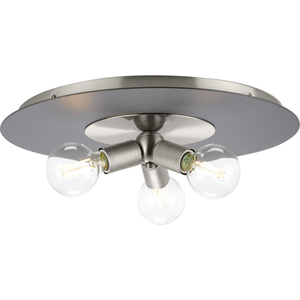 PP350248009 Trimble Flush Mount Ceiling Light - Brushed Nickel