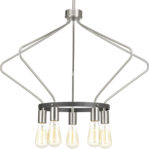 PP400105009 Hangar Mid Sized Chandelier Chandelier - Brushed Nickel PP400105009 Hangar Mid Sized Chandelier Chandelier - Brushed Nickel