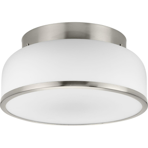 PP350255009 Parkhurst Flush Mount Ceiling Light - Brushed Nickel