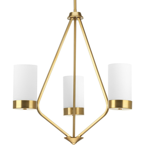 PP400021109 Elevate Mid Sized Chandelier Chandelier - Brushed Bronze