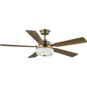 PP257816330K Tempt Large Fan (52'' to 59'') Ceiling Fan - Vintage Brass