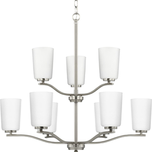 PP400351009 Adley Mid Sized Chandelier Chandelier - Brushed Nickel