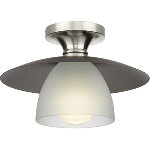 PP350233009 Trimble Semi Flush Mount Ceiling Light - Brushed Nickel