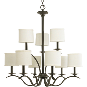 PP463820 Inspire Mid Sized Chandelier Chandelier - Antique Bronze