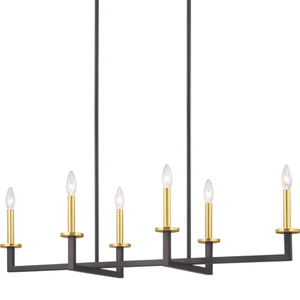 PP400114143 Blakely Large Foyer Chandelier Chandelier - Graphite