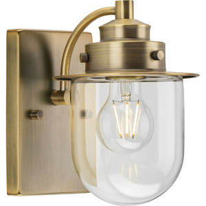 PP300434163 Northlake 1 Bulb Wall Sconce - Vintage Brass