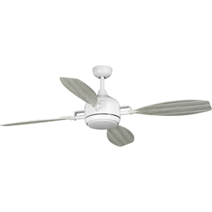 PP25004002830 Rudder Large Fan (52'' to 59'') Ceiling Fan - Satin White