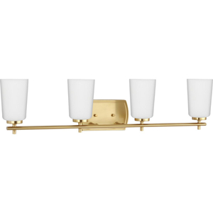 PP300468012 Adley 4 or More Bulb Bathroom Lighting - Satin Brass