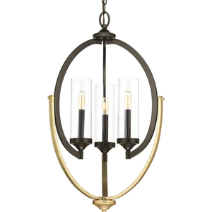 PP400024020 Evoke Mid Sized Chandelier Chandelier - Antique Bronze