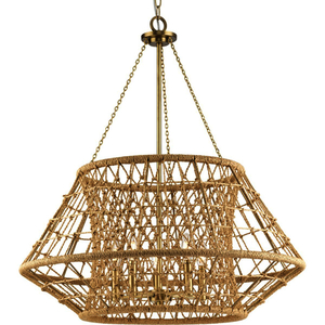 PP400324163 Laila Mid Sized Chandelier Chandelier - Vintage Brass