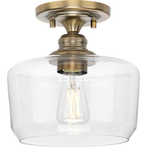 PP350214163 Aiken Flush Mount Ceiling Light - Vintage Brass