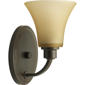 PP200020 Joy 1 Bulb Wall Sconce - Antique Bronze