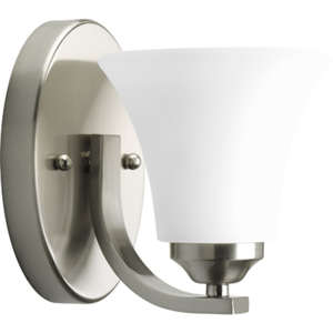 PP200809 Adorn 1 Bulb Wall Sconce - Brushed Nickel PP200809 Adorn 1 Bulb Wall Sconce - Brushed Nickel