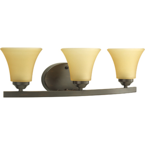 PP201020 Adorn 3 Bulb Bathroom Lighting - Antique Bronze PP201020 Adorn 3 Bulb Bathroom Lighting - Antique Bronze