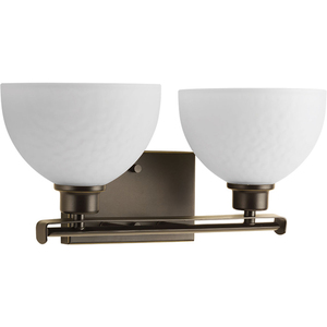 PP208820 Legend 2 Bulb Bathroom Lighting - Antique Bronze