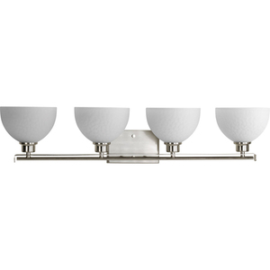 PP209009 Legend 4 or More Bulb Bathroom Lighting - Brushed Nickel