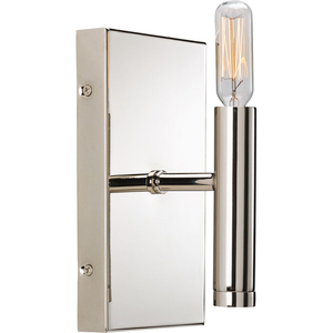 PP2101104 Draper 1 Bulb Wall Sconce - Polished Nickel