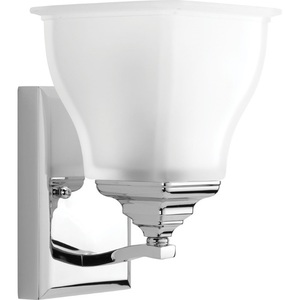 PP217515 Callison 1 Bulb Wall Sconce - Polished Chrome