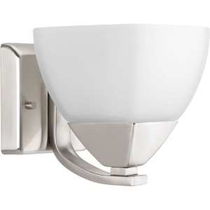 PP270009 Appeal 1 Bulb Wall Sconce - Brushed Nickel PP270009 Appeal 1 Bulb Wall Sconce - Brushed Nickel