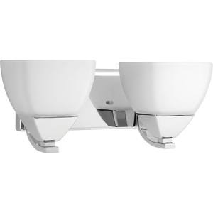 PP270115 Appeal 2 Bulb Bathroom Lighting - Polished Chrome