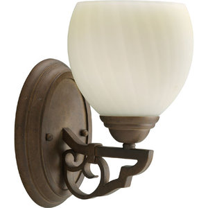 PP2746102 Meeting Street 1 Bulb Wall Sconce - Roasted Java