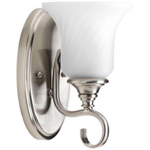 PP278309 Kensington 1 Bulb Wall Sconce - Brushed Nickel