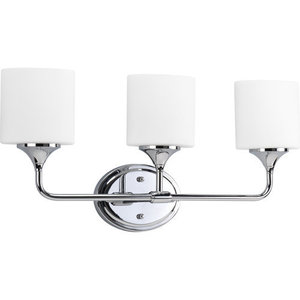 PP280315 Lynzie 3 Bulb Bathroom Lighting - Polished Chrome