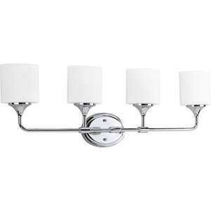 PP280415 Lynzie 4 or More Bulb Bathroom Lighting - Polished Chrome