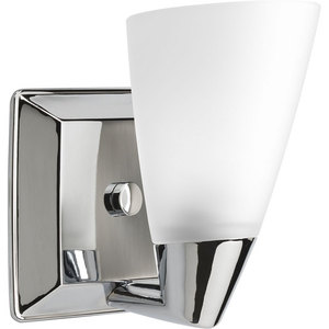 PP280515 Rizu 1 Bulb Wall Sconce - Polished Chrome