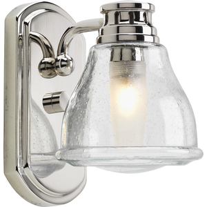 PP281015WB Academy 1 Bulb Wall Sconce - Chrome