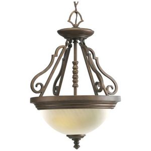 PP2833102 Meeting Street Up Light Pendant Light - Roasted Java