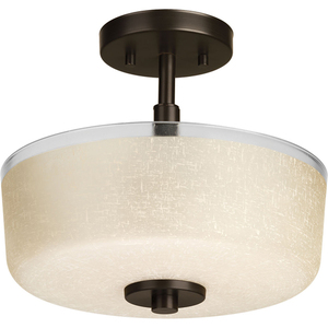 PP285120 Alexa Semi Flush Mount Ceiling Light - Antique Bronze