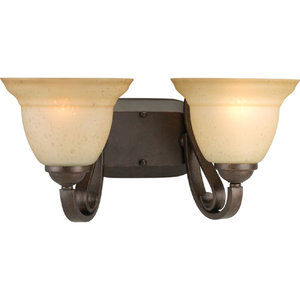 PP288277 Torino 2 Bulb Bathroom Lighting - Forged Bronze