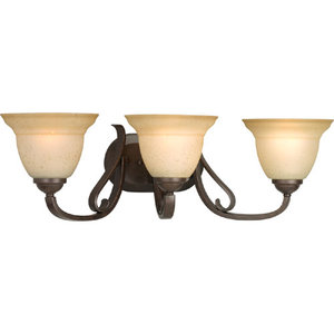 PP288377 Torino 3 Bulb Bathroom Lighting - Forged Bronze