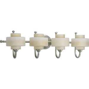 PP2888134WB Ashbury 4 or More Bulb Bathroom Lighting - Silver Ridge