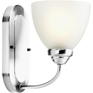 PP291315 Heart 1 Bulb Wall Sconce - Polished Chrome