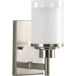 PP295909 Alexa 1 Bulb Wall Sconce - Brushed Nickel